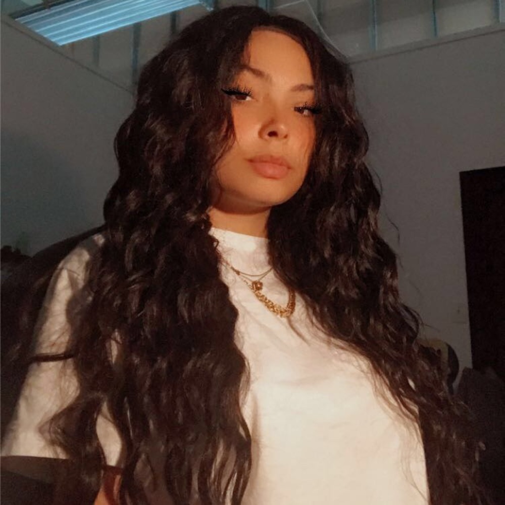 Beautiful dark brown wig very long brand new and still has the lace